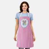 Rosa Ice Creme Chillout Schürze (Getragen)