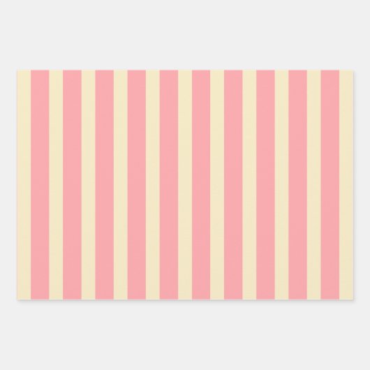 Rosa Ice Creme Cone Wrapping Paper Set Geschenkpapier Set (Vorderseite 3)