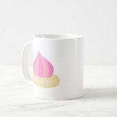 Rosa-Ice-Spiel Kaffeetasse (Vorderseite Links)