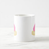 Rosa-Ice-Spiel Kaffeetasse (Mittel)