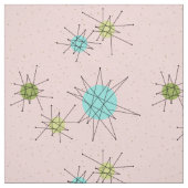 Rosa Iconic AtomSternexplosion-Gewebe Stoff (Muster)