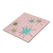 Rosa Iconic AtomSternexplosion-Keramik-Fliese Fliese (Seite)