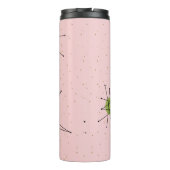 Rosa Iconic AtomSternexplosion-Thermaltrommel Thermosbecher (Rückseite)