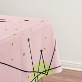 Rosa Iconic AtomSternexplosion-Tischdecke Tischdecke (Beispiel)