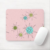 Rosa Iconic AtomSternexplosionen Mousepad (Mit Mouse)