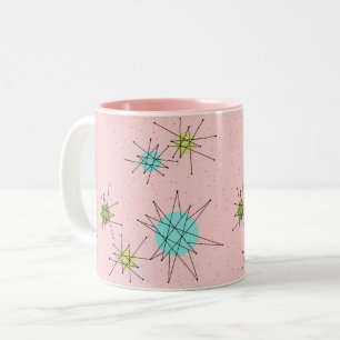 Rosa Iconic AtomSternexplosionen Zwei-Ton Tasse