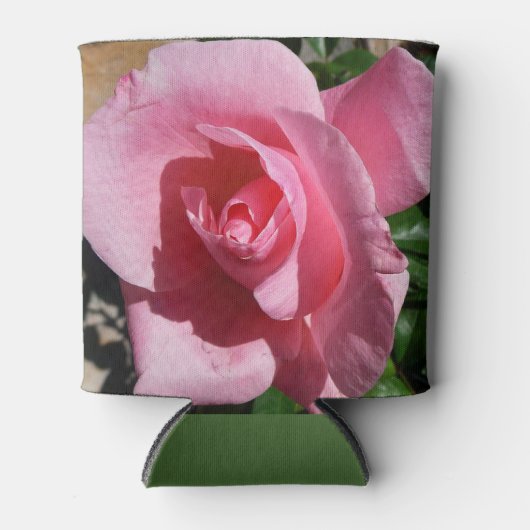 Rosa III Garten Blumen Dosenkühler (Vorderseite)