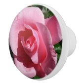 Rosa III Garten Blumen Keramikknauf (Rechts)