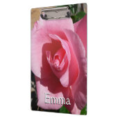 Rosa III Garten Blumen Klemmbrett (Links)