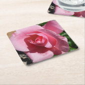 Rosa III Garten Blumen Rechteckiger Pappuntersetzer (angewinkelt)