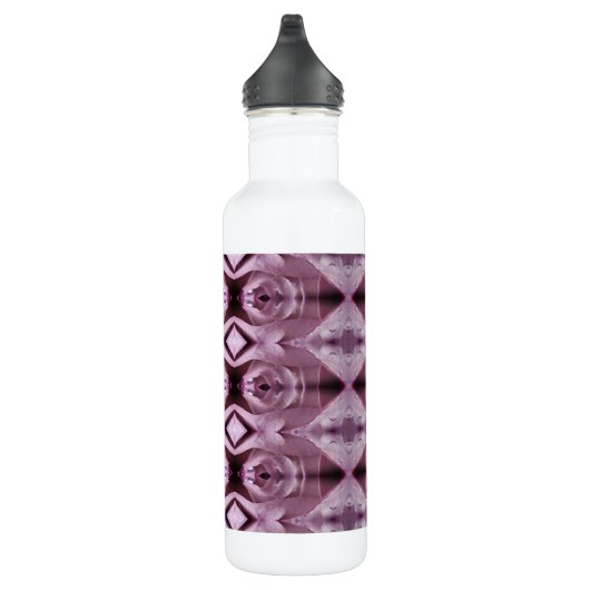 Rosa Ikat 5 Fog Edelstahlflasche (Rechts)