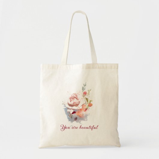 Rosa-Illustratorin Tote-Beutel Tragetasche (Vorne)