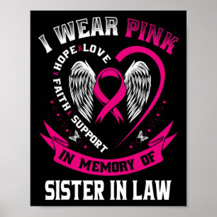 Rosa im Gedächtnis meiner Schwester im Gesetz Brus Poster