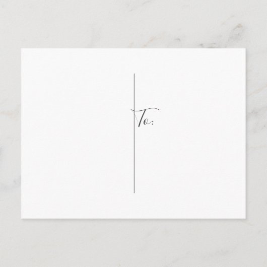 Rosa Imitate Glitzer Blumenmädchen Vorschlag Einladungspostkarte (Rückseite)