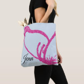 Rosa Imitate Glitzern Butterfly Tasche (Von Nahem)