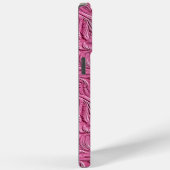 Rosa Imitate Leder Case-Mate iPhone Hülle (Rückseite / Rechts)