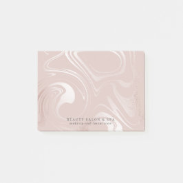 Rosa Imitate Rose Gold Glam Makeup Artist Post-it Klebezettel