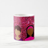 Rosa Imitate Sequins Friends Kaffee Tasse (Mittel)