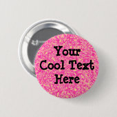 Rosa Impressionismus - Vorlage Button (Vorne & Hinten)