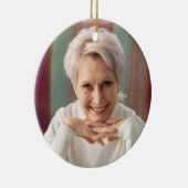 Rosa in Love Memory for Loved Ones Keramik Ornament (Rechts)