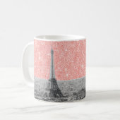 Rosa in Paris Kaffeetasse (Vorderseite Links)