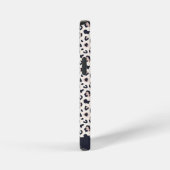 Rosa individuelle Name bei Tieren iPhone Hülle (Rechte Seite)