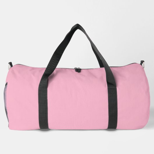 Rosa Individuelle Name Duffle Bag (Rückseite)