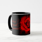 Rosa Ingrid Bergman:Combo Mug Tasse (Vorderseite Links)