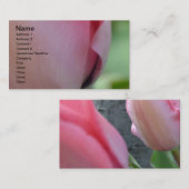 Rosa Inspiration Visitenkarte (Vorne/Hinten)