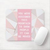 Rosa Inspirations-Mausunterlage Mousepad (Mit Mouse)