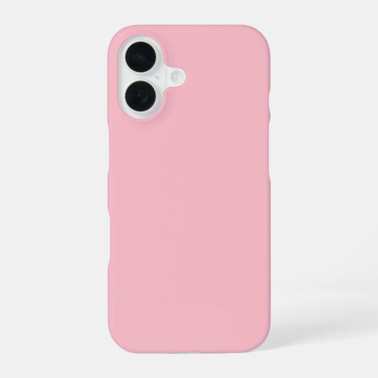 Rosa iPhone 16 Hülle (Rückseite)