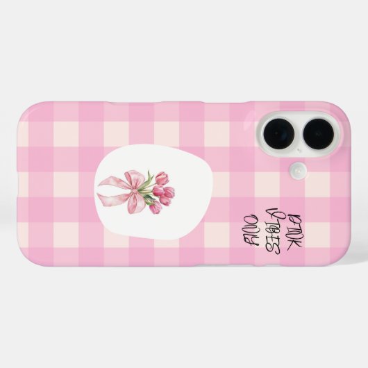 Rosa iPhone-Gehäuse Case-Mate iPhone Hülle (Rückseite (Horizontal))