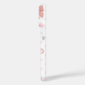 Rosa iPhone-Hülle mit Schleife Case-Mate iPhone Hülle (Rückseite / Links)