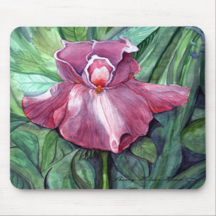 Rosa Iris Mousepad