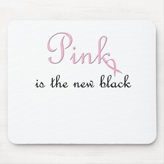 Rosa ist das neue Schwarze Mousepad (Vorne)