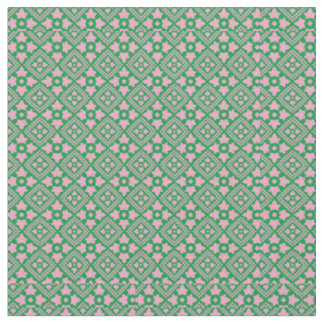 rosa Ivous-Muster Stoff