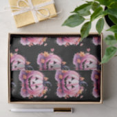 Rosa Jack-O' Lantern Orange Blätter Schwarzes Hall Seidenpapier (Geschenk)