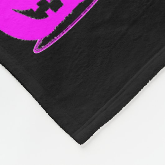 Rosa Jack oder Laterne Halloween Thunder_Cove Fleecedecke (Ecke)