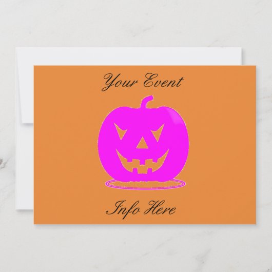 Rosa Jack o'lantern Halloween Thunder_Cove (Vorderseite)