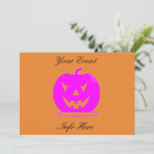 Rosa Jack o'lantern Halloween Thunder_Cove (Stehend Vorderseite)
