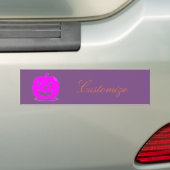 Rosa Jack o'lantern Halloween Thunder_Cove Autoaufkleber (Auf Auto)