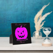 Rosa Jack o'lantern Halloween Thunder_Cove Fotoplatte (InSitu)