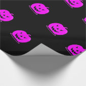 Rosa Jack o'lantern Halloween Thunder_Cove Geschenkpapier (Ecke)