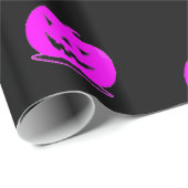 Rosa Jack o'lantern Halloween Thunder_Cove Geschenkpapier (Rolleneckpunkt)