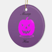 Rosa Jack o'lantern Halloween Thunder_Cove Keramik Ornament (Links)