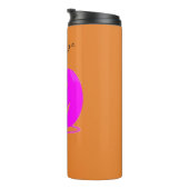 Rosa Jack o'lantern Halloween Thunder_Cove Thermosbecher (Nach rechts gedreht)