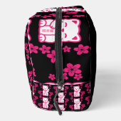 Rosa Japanisch Maneki-neko Waschbeutel (Rechts)