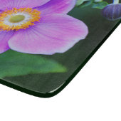 Rosa japanische Anemone-Bläserschneidplatte Schneidebrett (Ecke)