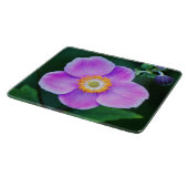 Rosa japanische Anemone-Bläserschneidplatte Schneidebrett (Ecke)