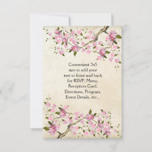 Rosa japanische Kirschblüten-Hochzeit